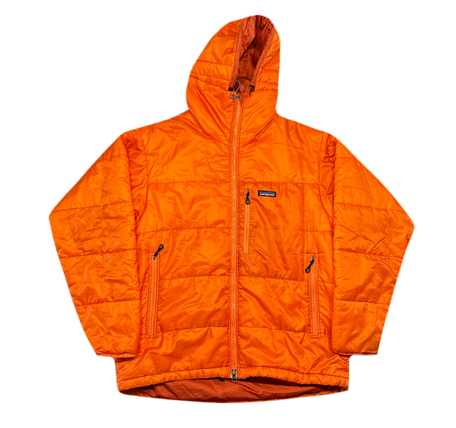 R*1様 Patagonia オレンジ　Hyper Puff Parkaダスパー Big Orange Parka Jacket (oversized medium) – Petrified Good