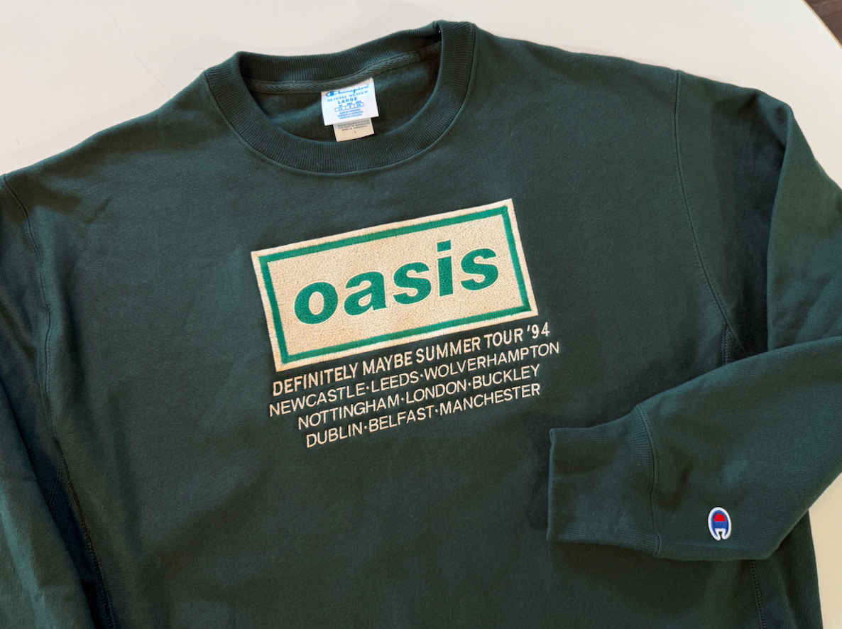 Oasis 94 Crewneck – Petrified Good Oasis 94 Crewneck – Petrified Good