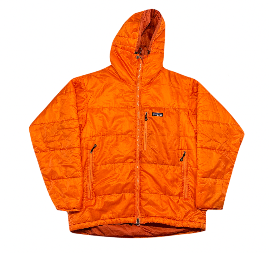 Big Orange Parka Jacket oversized medium