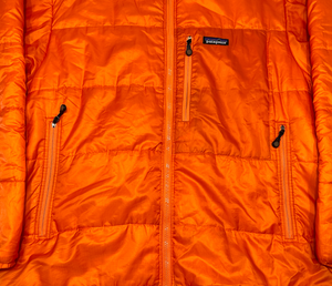 Big Orange Parka Jacket (oversized medium)