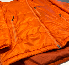 Load image into Gallery viewer, Big Orange Parka Jacket (oversized medium)