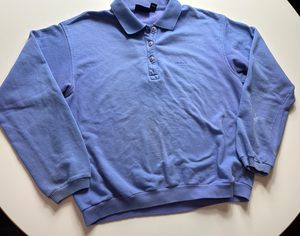 Distressed Sweater Polo (women's size 10)