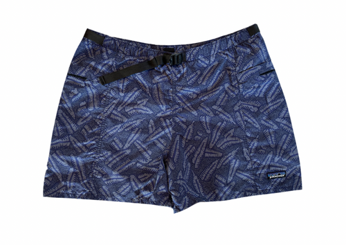 Pattern Belted Shorts (large)