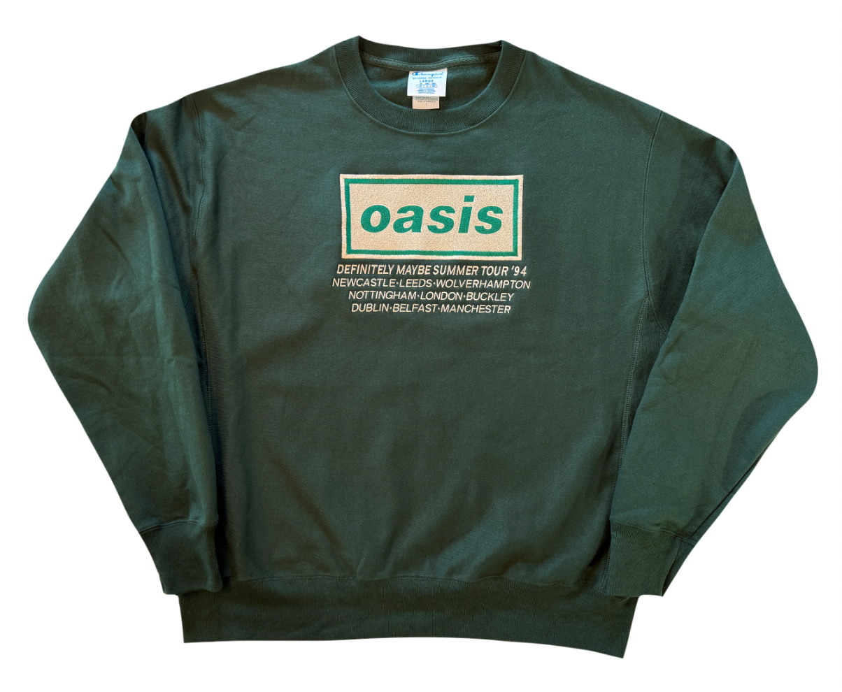 Oasis Logo Graphic Crew Neck Sweatshirt スウェット オアシス Oasis Logo Graphic Crew Neck Sweatshirt スウェット オアシス