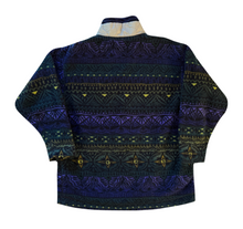 Load image into Gallery viewer, Pattern Fleece Pullover (small/kids 12)