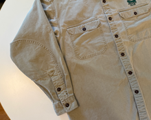 Load image into Gallery viewer, Vintage Canvas Work Shirt (large)