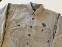 Load image into Gallery viewer, Vintage Canvas Work Shirt (large)